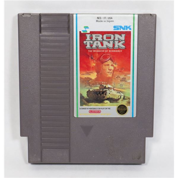 #417 NINTENDO NES IRON TANK GAME