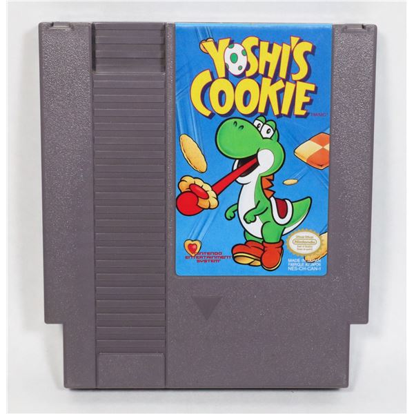 #422 NINTENDO NES YOSHI'S COOKIE GAME