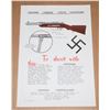 Image 1 : #525 ANTI-NAZI 1941 USA TRAINING PROPAGANDA POSTER