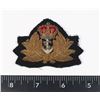 Image 1 : #595 VINTAGE ROYAL NAVY CAP INSIGNIA HIGH QUALITY