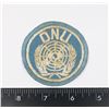 #603 VINTAGE FRENCH ONU UNITED NATIONS PATCH