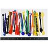 Image 1 : #636 GIANT LOT VINTAGE STIR STICKS 1970'S INC MGM