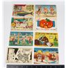 Image 1 : #663 8 VINTAGE HUMOR POST CARDS 1950'S ASSORTED