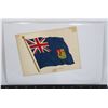 Image 1 : #667 ANTIQUE SILK CARD SOUTH AFRICA FLAG BRITISH