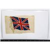 #669 ANTIQUE SILK CARD BRITISH UNION JACK FLAG