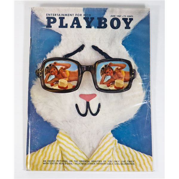 #708 PLAYBOY MAGAZINE JUNE 1967 JAMES BOND