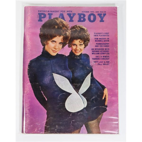 #722 PLAYBOY MAGAZINE OCTOBER 1970 RICHARD NIXON