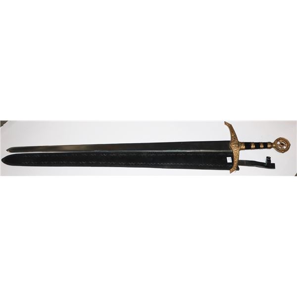 GIANT METAL SWORD ROBIN OF LOCKSLEY HEAVY +SHEATH