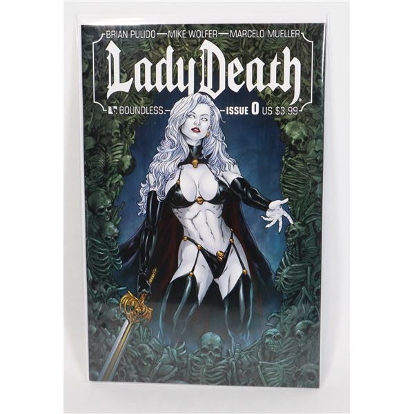 BOUNDLESS COMICS LADY DEATH #0 2010