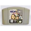 FOR PARTS N64 GAME  WCW VS NOW WORLD TOUR