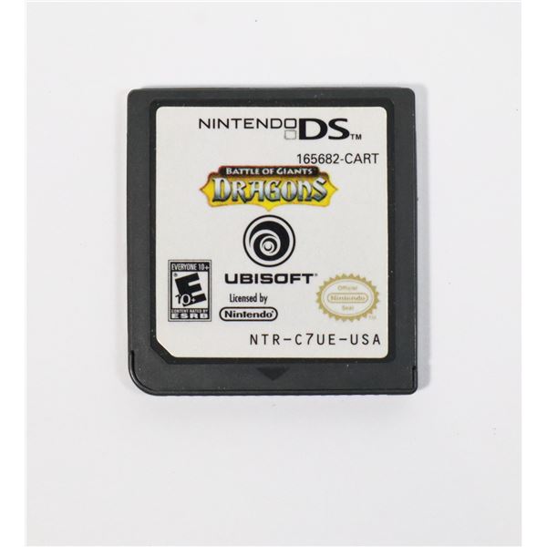 NINTENDO DS GAME BATTLE OF GIANTS DRAGONS