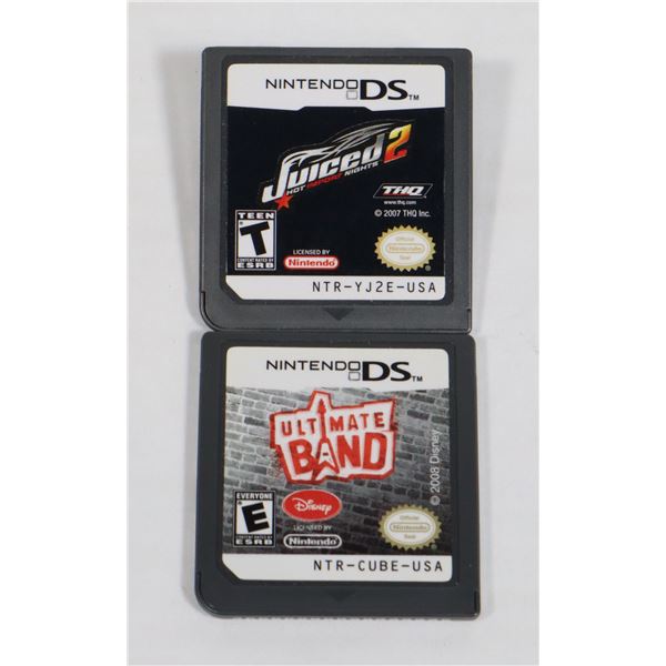 NINTENDO DS GAME LOT OF 2 JUICED 2 +