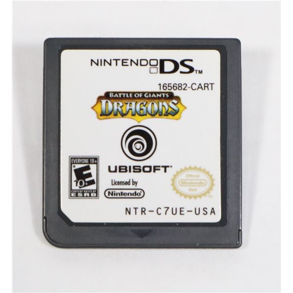 NINTENDO DS GAME BATTLE OF GIANTS DRAGONS