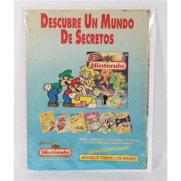 SPANISH NINTENDO MAGAZINE AD FROM COMIC