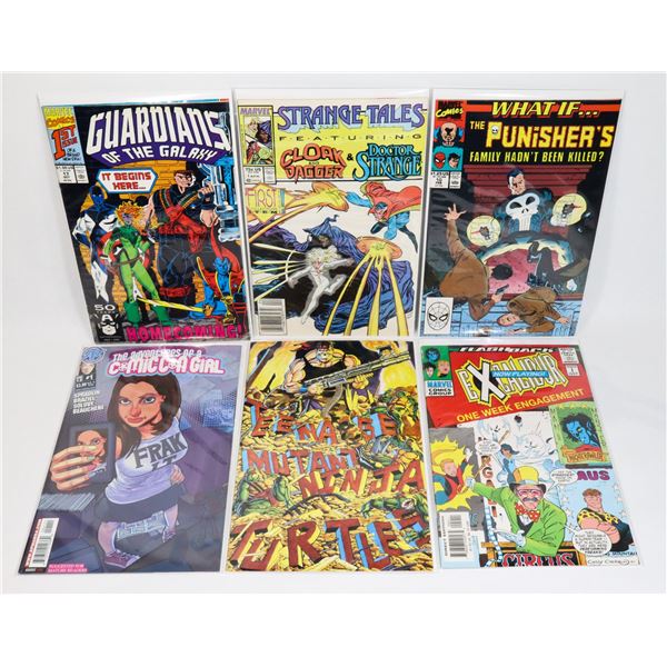 BUNDLE OF ASSORTED COMICS INCLUDING MARVEL WHAT