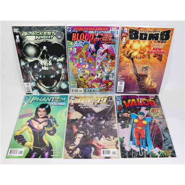 BUNDLE OF ASSORTED DC COMICS INCLUDING HUMAN