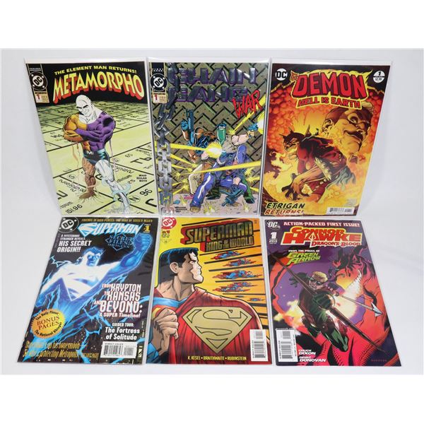 BUNDLE OF ASSORTED DC COMICS INCLUDING THE DEMON: