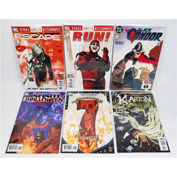 BUNDLE OF ASSORTED DC COMICS INCLUDING BLACK