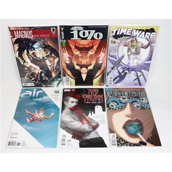 BUNDLE OF ASSORTED COMICS INCLUDING AIR #1 AND