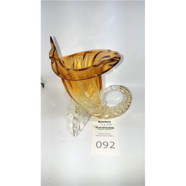 Art Glass Cornucopia Cat A
