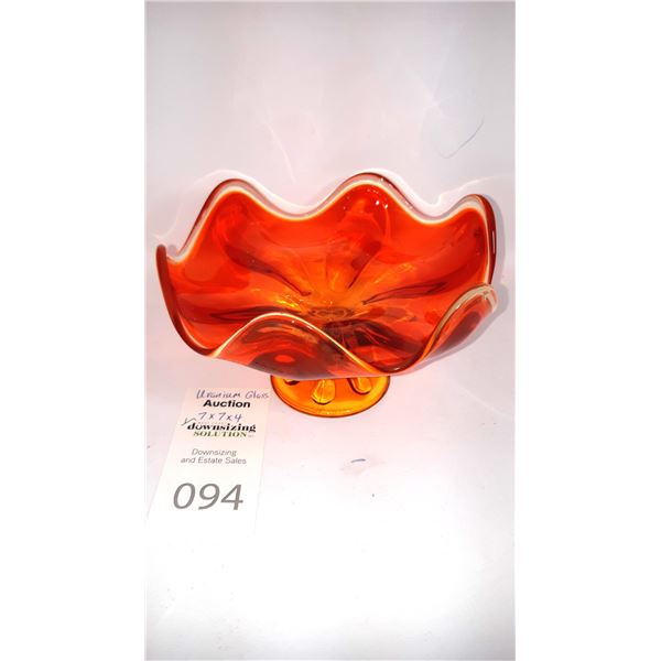 Viking Art Glass Cat A