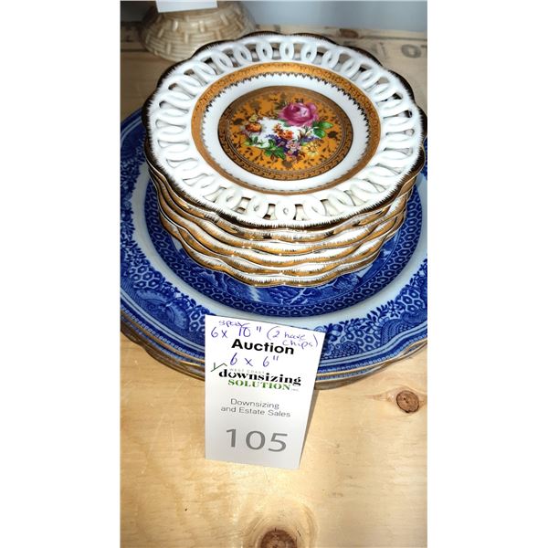 Vintage Plates Cat A