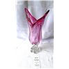 Image 1 : Art Glass Vase Cat A