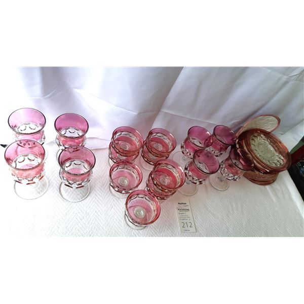 Cranberry Glass Cat A
