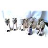 Image 5 : Vintage Silverplated & Metal Stirrup Hunting Set Cat A