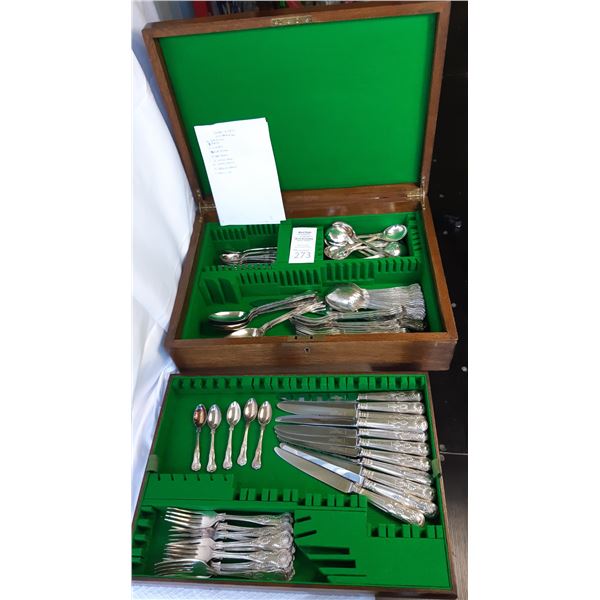 Silverplate Robert Bell & Chest Cat B