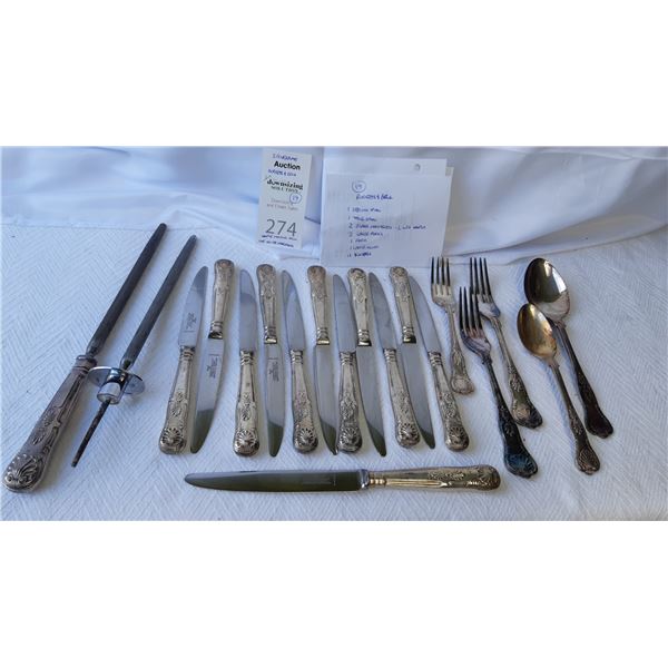 Robert Bell Silverplate & Chest Cat B