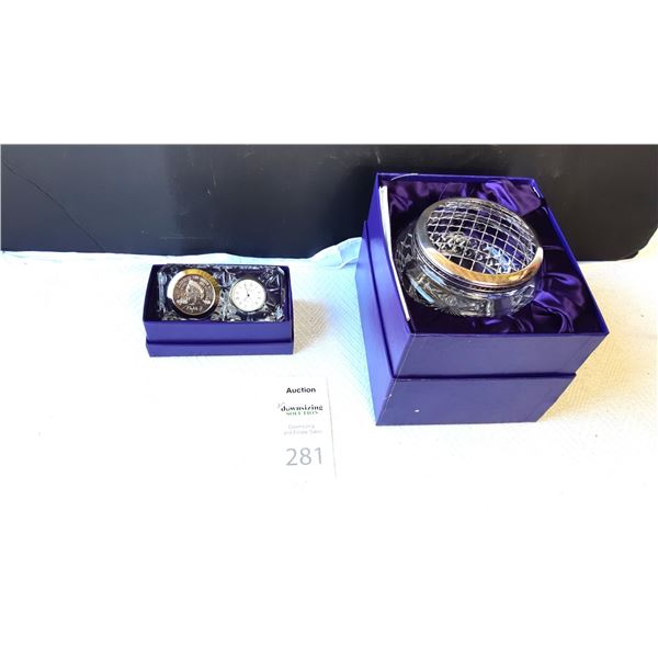 Edinburgh Crystal Cat A