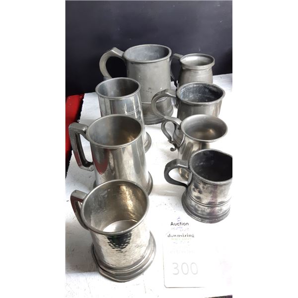 Antique Pewter Tankers Cat A