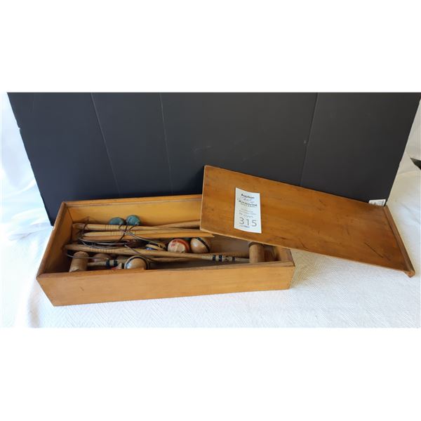 Childs Croquet Set Cat A