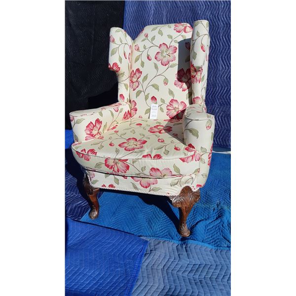 Antique Wing Back Chair Cat C