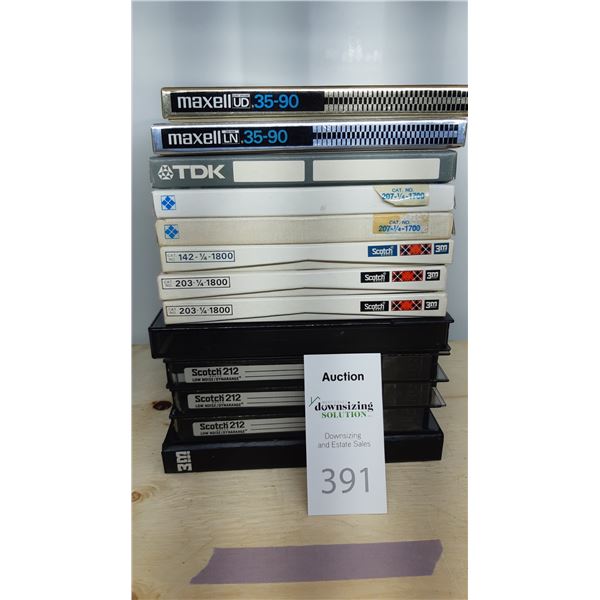 Reel To Reel Tapes Cat A