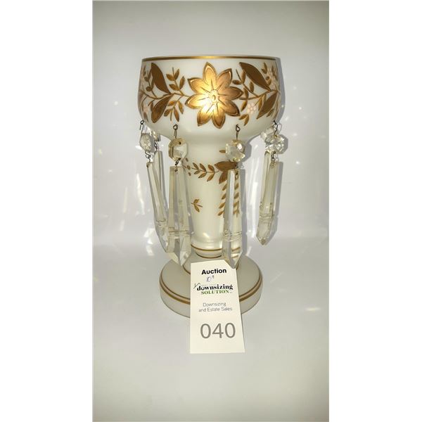 Antique Luster Candle Cat A