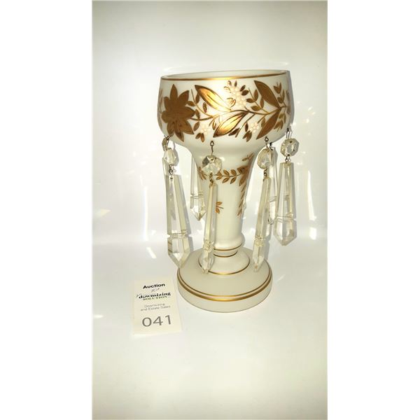 Antique Luster Candle Cat A