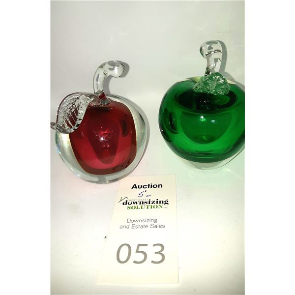 Glass Apples Cat A