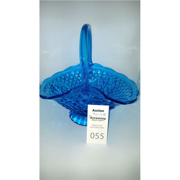 Indiana Blue Glass Cat A