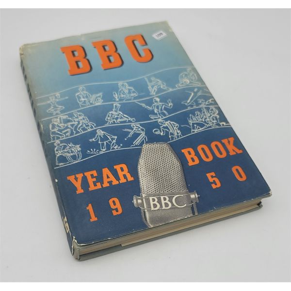 The BBC British Broadcasting Corp. Yearbook 1950 with Original Dust