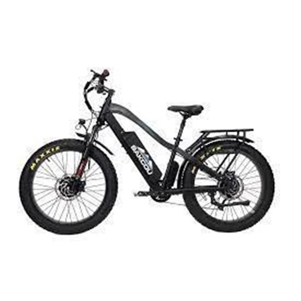 Brand New Bakcou Kodiak AWD Electric Bike in Black