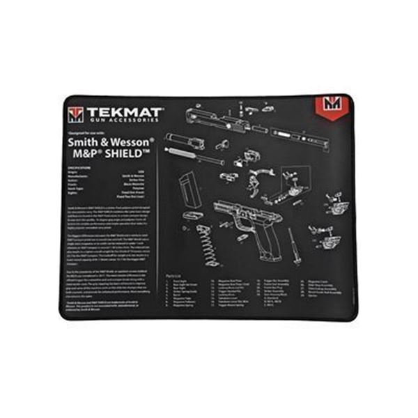 TEKMAT ULTRA PSTL MAT S&W SHIELD BLK