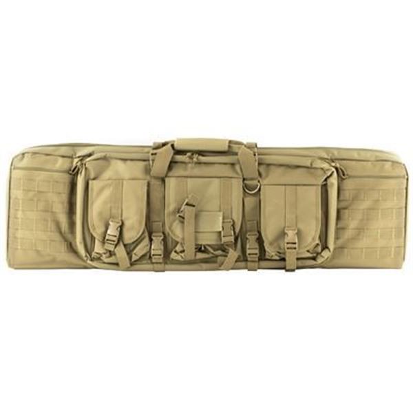 NCSTAR VISM DBL CARB CASE TAN 42 