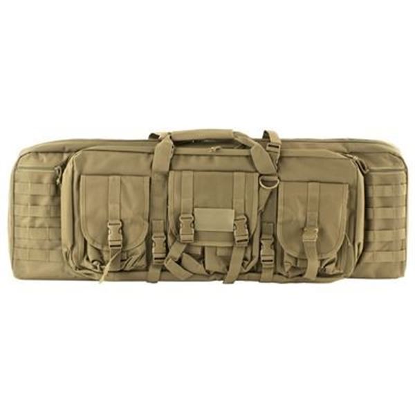 NCSTAR VISM DBL CARB CASE TAN 36"