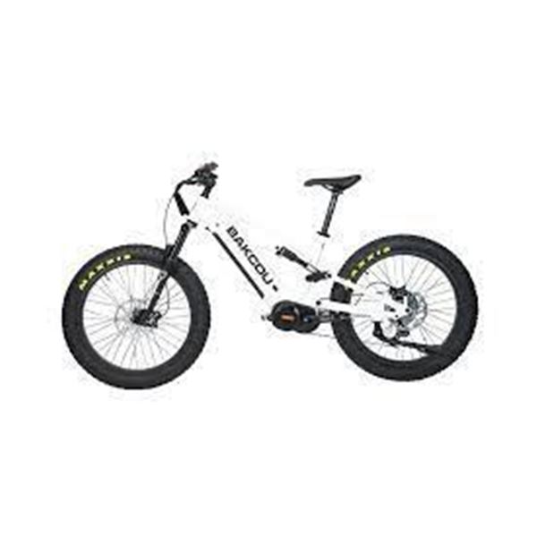 Bakcou Scout E-Bike in Gloss White