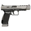 Image 1 : CENT CANIK TP9SFX 9MM 5.2" TUNGSTEN/BLK 2 20RD