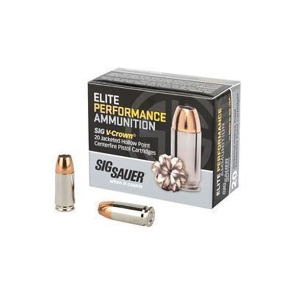 SIG AMMO 9MM 115GR JHP - 200 Rounds