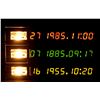 Image 5 : Lot #35: BACK TO THE FUTURE PART III (1990) - Light-up Time Circuit Shrouds with Numeric Readout Fac