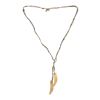 Image 1 : Lot #159: GLADIATOR (2000) - Maximus Decimus Meridius' (Russell Crowe) Wolf Tooth Necklace